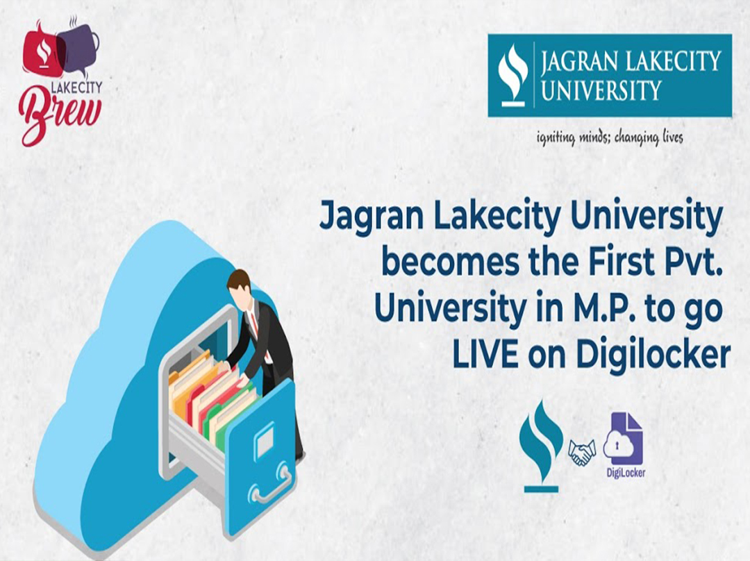 Jagran Lakecity University is now LIVE on DigiLocker