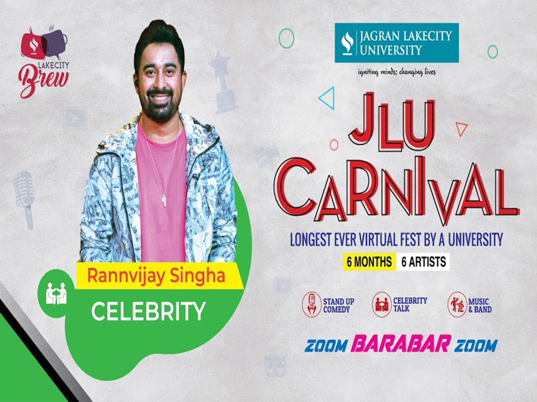 JLU Carnival Session 3- With The Best Roadie Of All Time—Rannvijay Singha