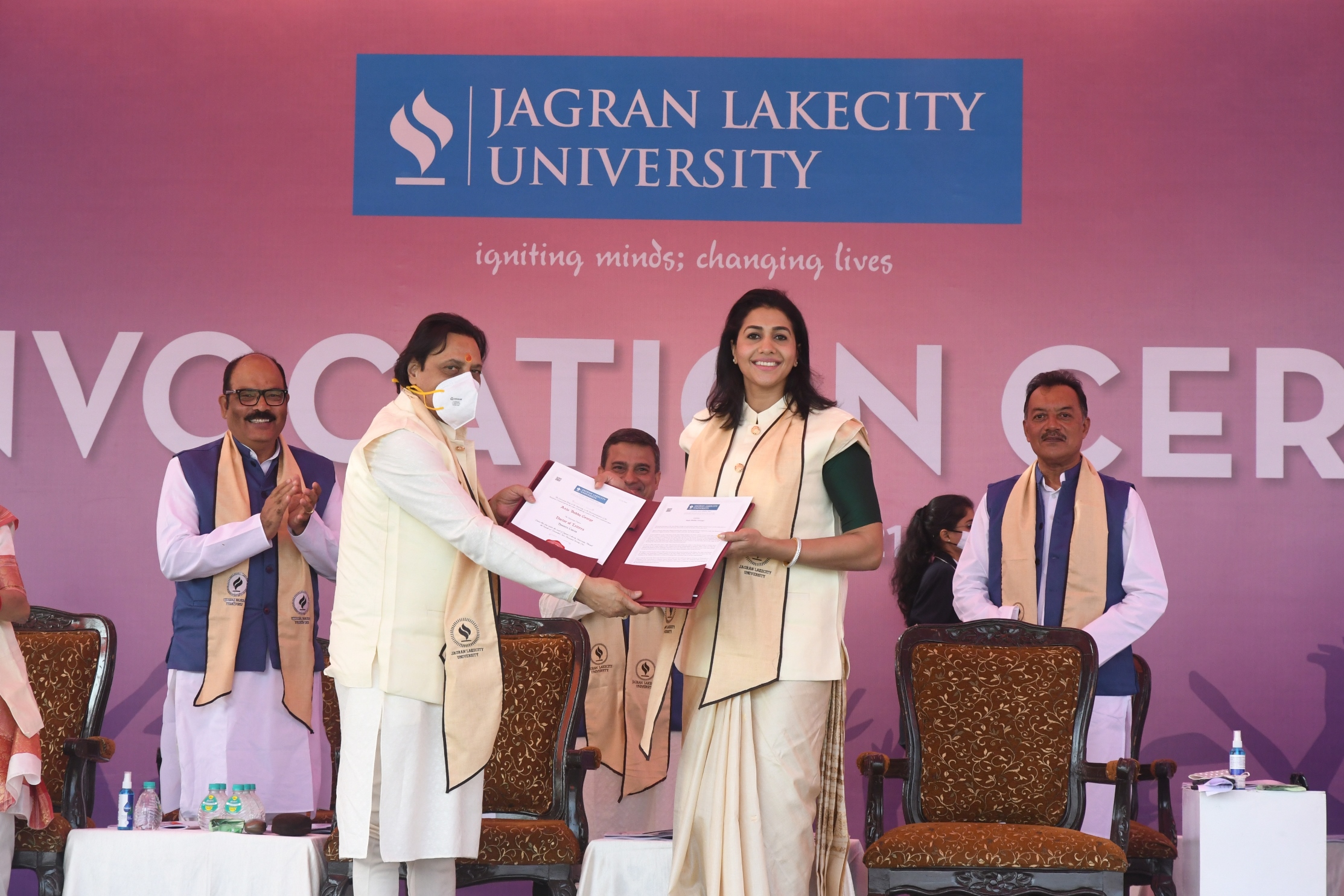 Jagran Lakecity University Convocation