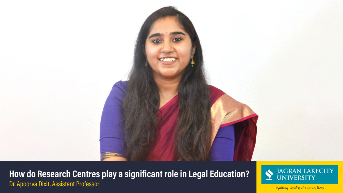 How do Research Centres play a significant role in Legal Education?